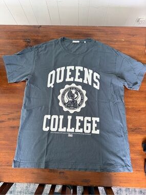 Kith Queens College Graphic Tee - Slate Blue